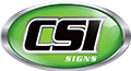 CSI Signs Product Designer Logo